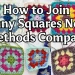 How to Join Granny Squares Neatly – 5 Methods Compared