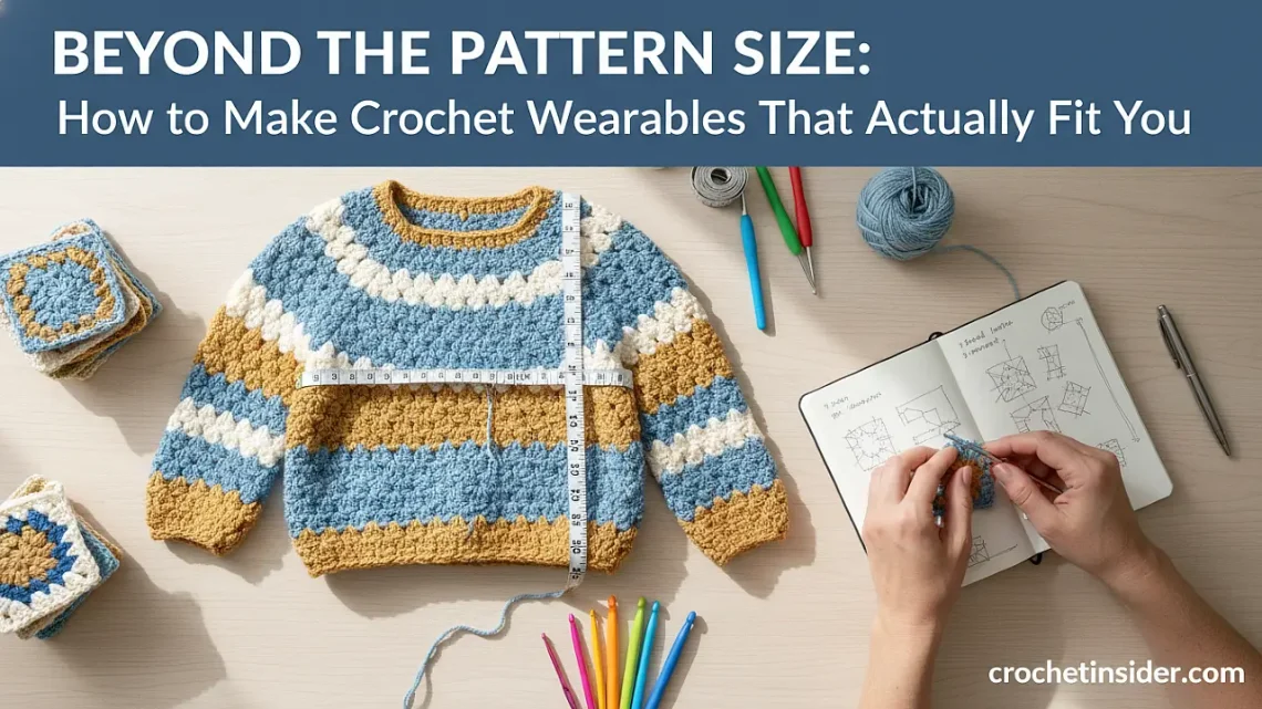 Beyond the Pattern Size: How to Make Crochet Wearables That Actually Fit You