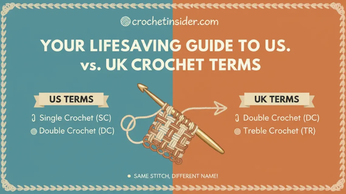 Your Lifesaving Guide to US vs. UK Crochet Terms