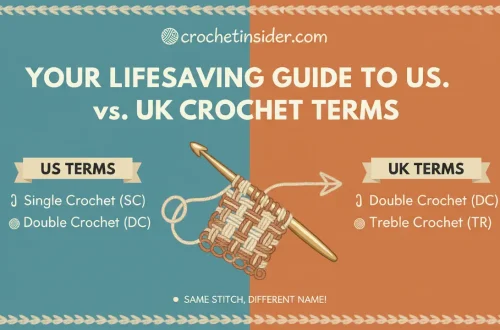 Your Lifesaving Guide to US vs. UK Crochet Terms