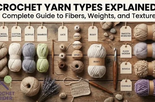 Crochet Yarn Types Explained: A Complete Guide to Fibers, Weights, and Textures