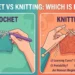 Crochet vs Knitting: Which Is Easier for Beginners? An Honest Comparison