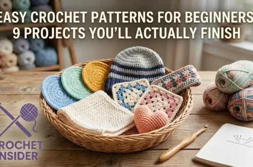 Easy Crochet Patterns for Beginners 9 Projects You’ll Actually Finish