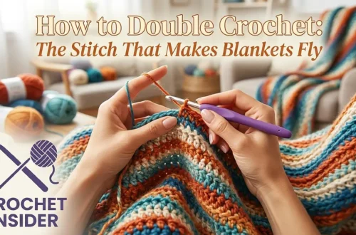 How to Double Crochet: The Stitch That Makes Blankets Fly