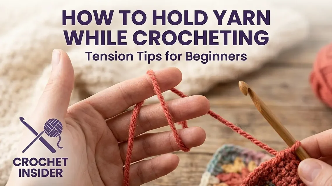 How to Hold Yarn While Crocheting: Tension Tips for Beginners
