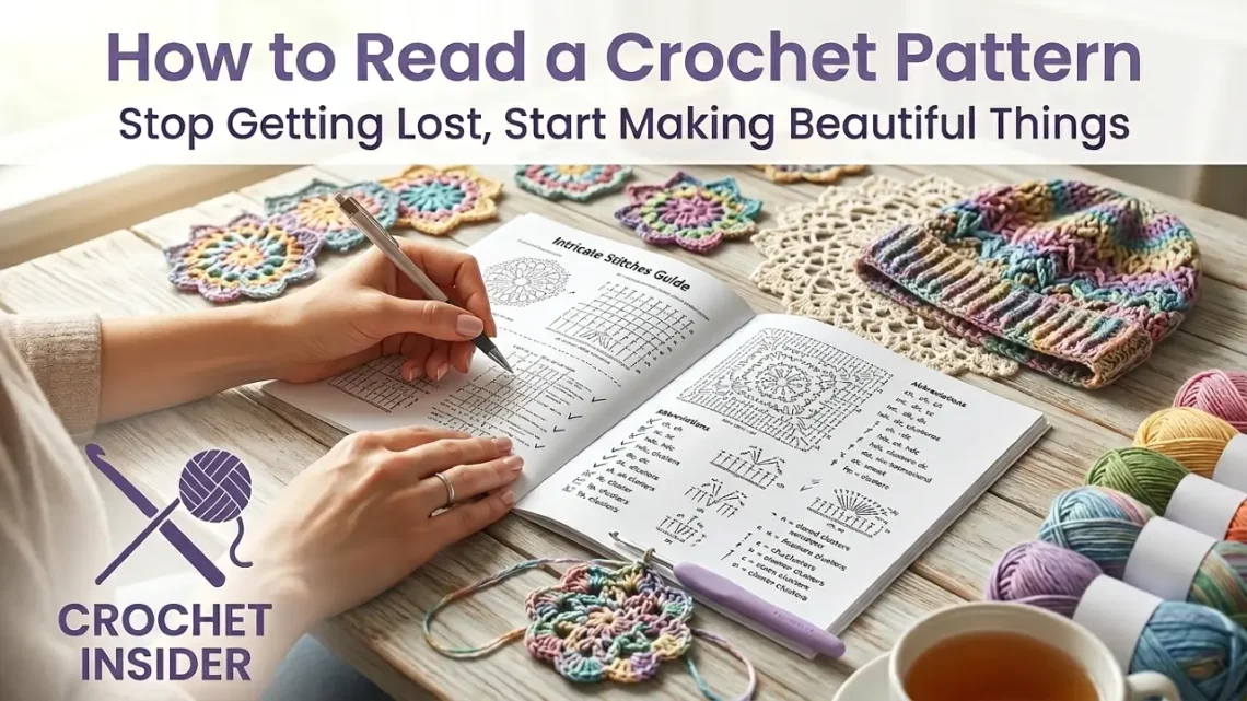 How to Read a Crochet Pattern: Stop Getting Lost, Start Making Beautiful Things