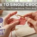 How to Single Crochet: The Stitch You’ll Use More Than Any Other